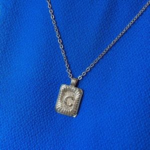 "c" initial necklace